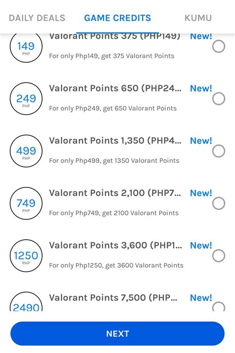 How to buy Valorant Points on Gcash .